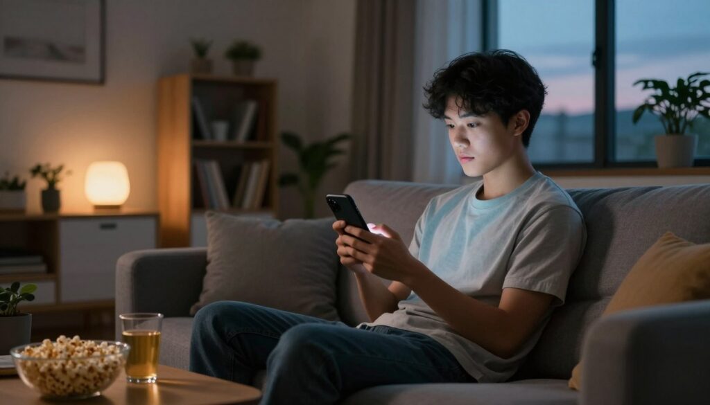 streaming no celular