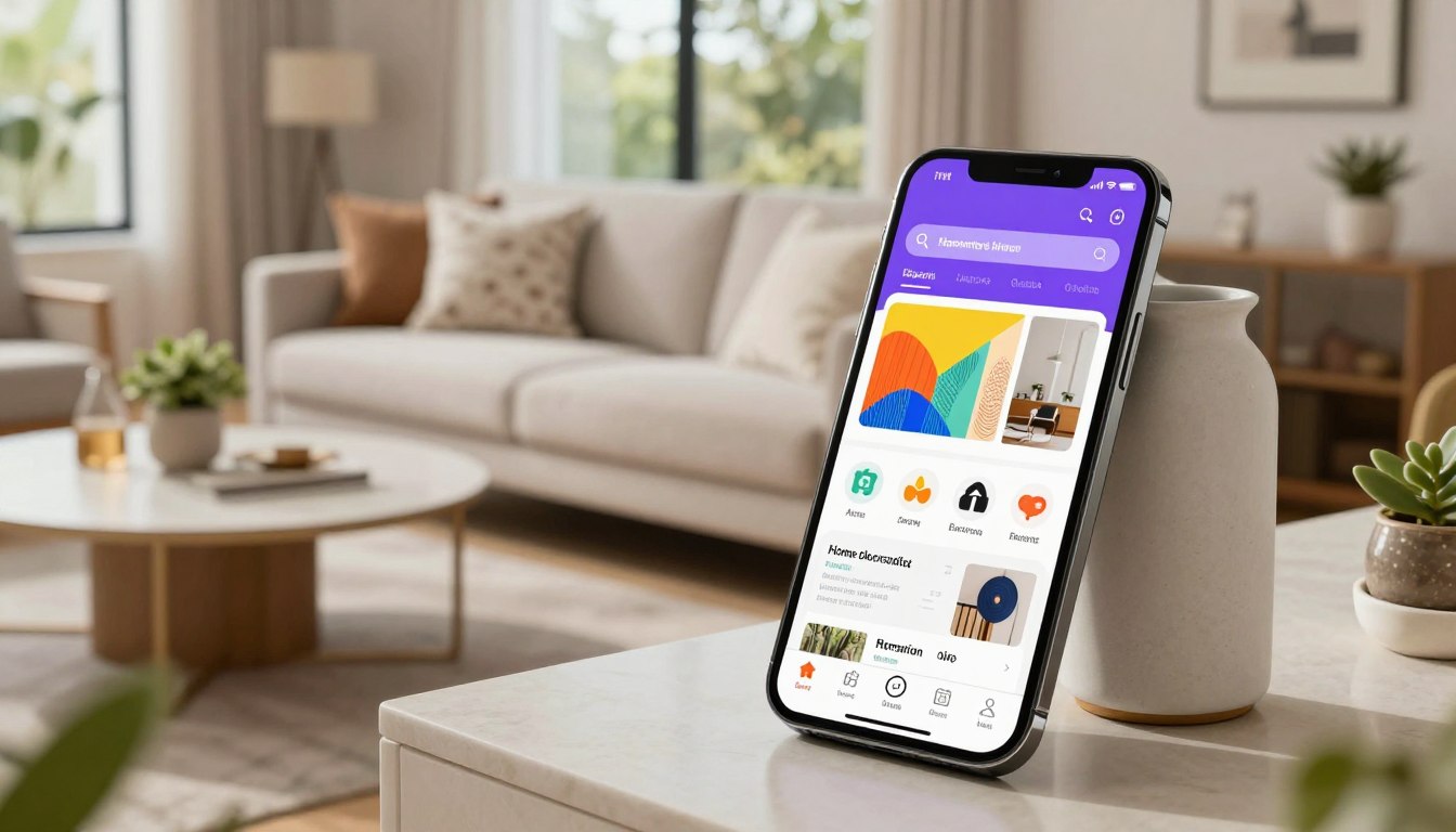 Decore Sua Casa Com O App