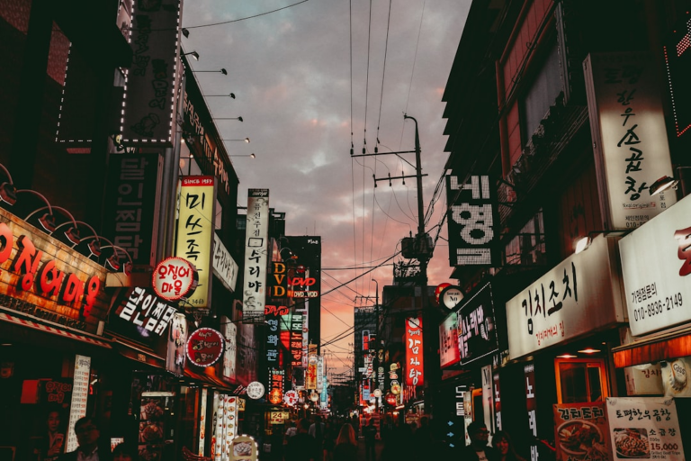 city under cloudy sky — Foto por Sava Bobov na Unsplash
